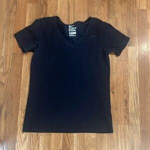 Nike Athletic V-Neck Dri-Fit T-Shirt
